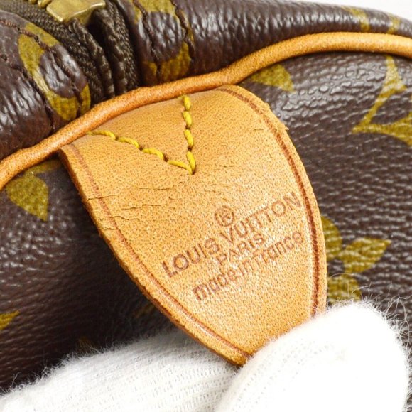 Auth Louis Vuitton Monogram Keepall 55 Travel Duffle Handbag - Picture 7 of 11